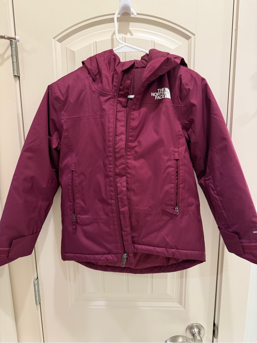The North Face Girls' Plum Hooded Puffer Jacket